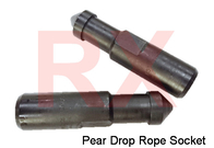 Drut ze stopu niklu Ciąg narzędziowy Slickline Pear Drop Rope Socket